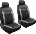 Front Seat Cover for Honda Civic Accord CRV HRV - Gray 2-Pack