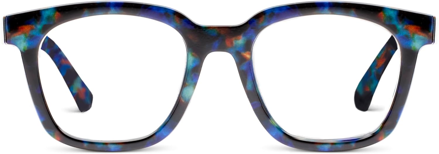 Peepers Women's to The Max Square Blue Light Blocking Glasses