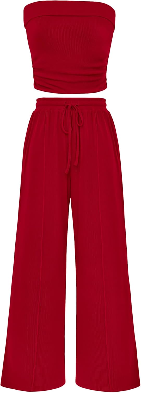 PRETTYGARDEN Womens Summer Outfits 2 Piece Sets for Comfort