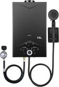 Tankless Water Heater 4.21GPM 16L Outdoor Portable Propane - Instant