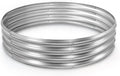 Land Guard Galvanized Raised Garden Bed Kit, Round Large Metal Planter