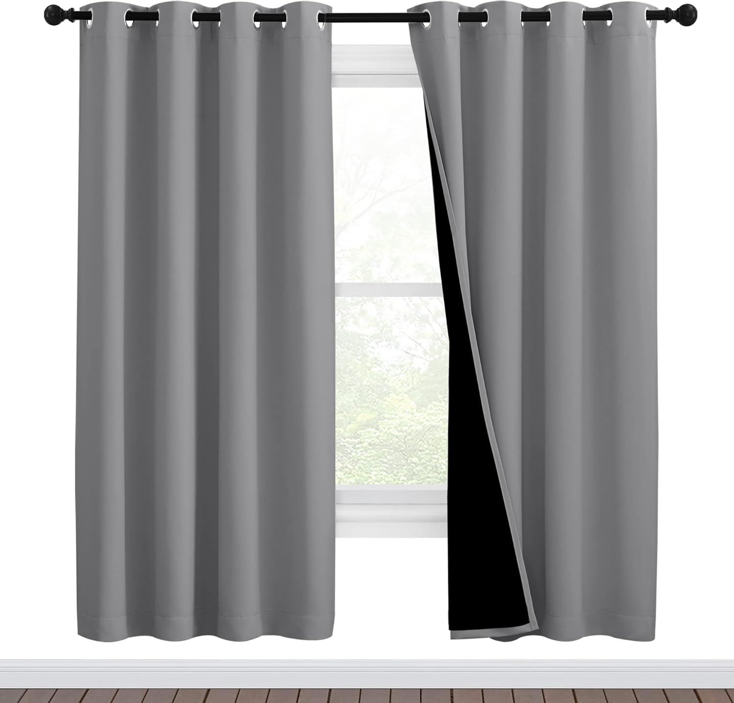 NICETOWN Full Shade Curtain Panels for Energy Smart Living