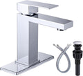 ARCORA Single Handle Bathroom Faucet Chrome - Modern Stainless Steel
