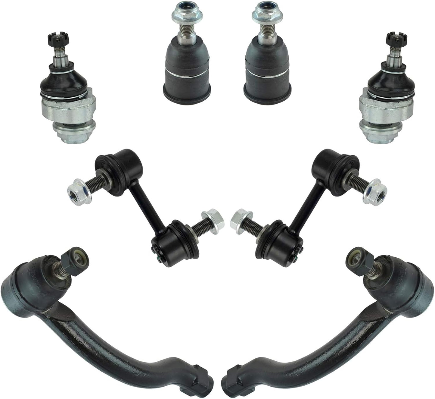 TRQ Front Steering & Suspension Kit for 2004-2006 Acura TL