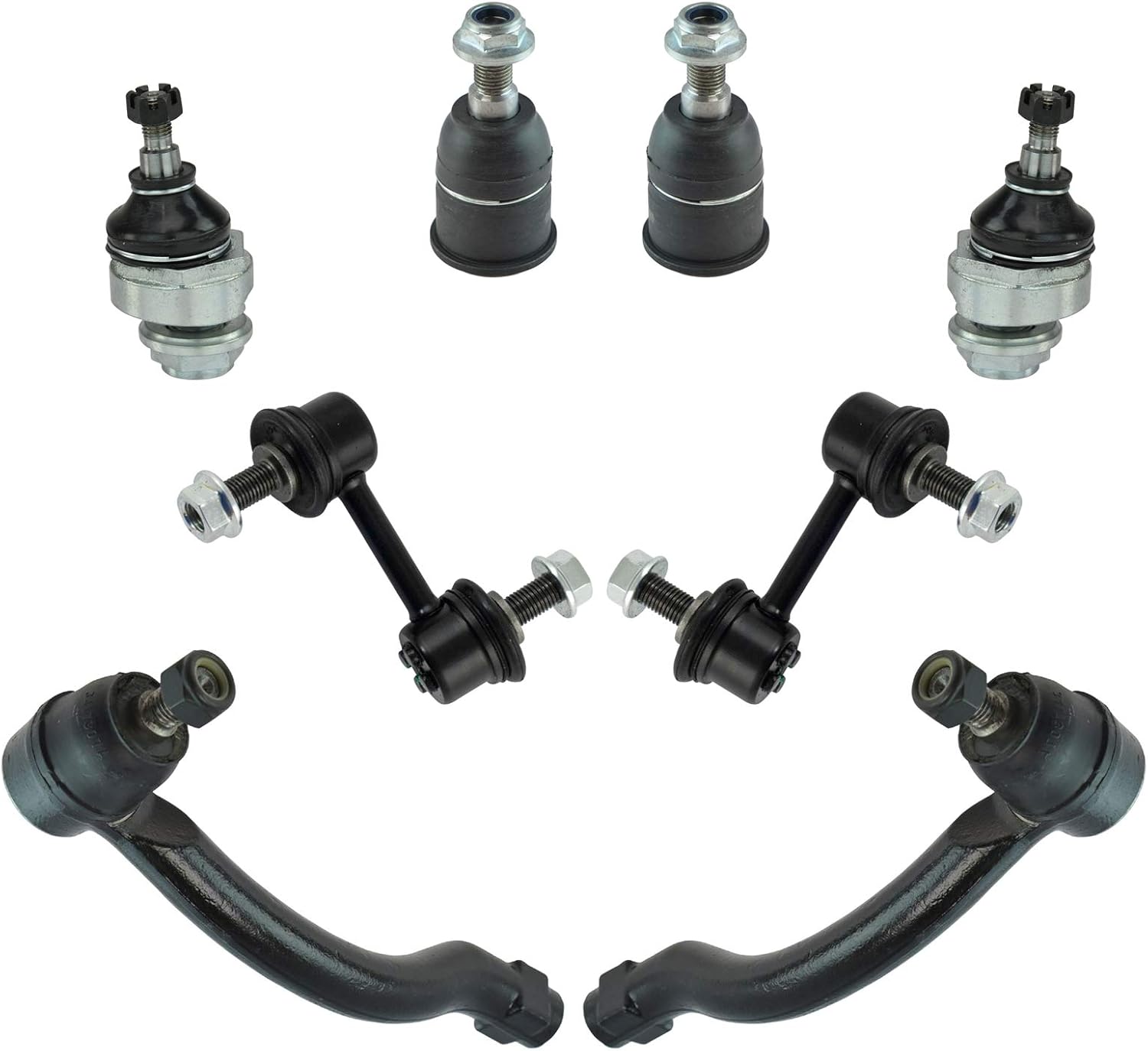 TRQ Front Steering & Suspension Kit for 2004-2006 Acura TL