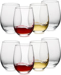 Elegant Stemless Wine Glasses Set of 8 for Every Occasion