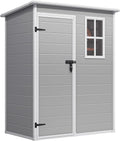 Gizoon 5x3 FT Resin Outdoor Storage Shed for All Your Needs