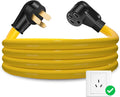 NEMA 10-50P to 14-50R EV Charger Adapter Cord - 50A 240V 5 ft