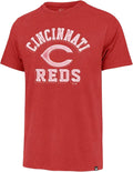 Cincinnati Reds Arched Wordmark Primary Logo T-Shirt - Comfortable Fan