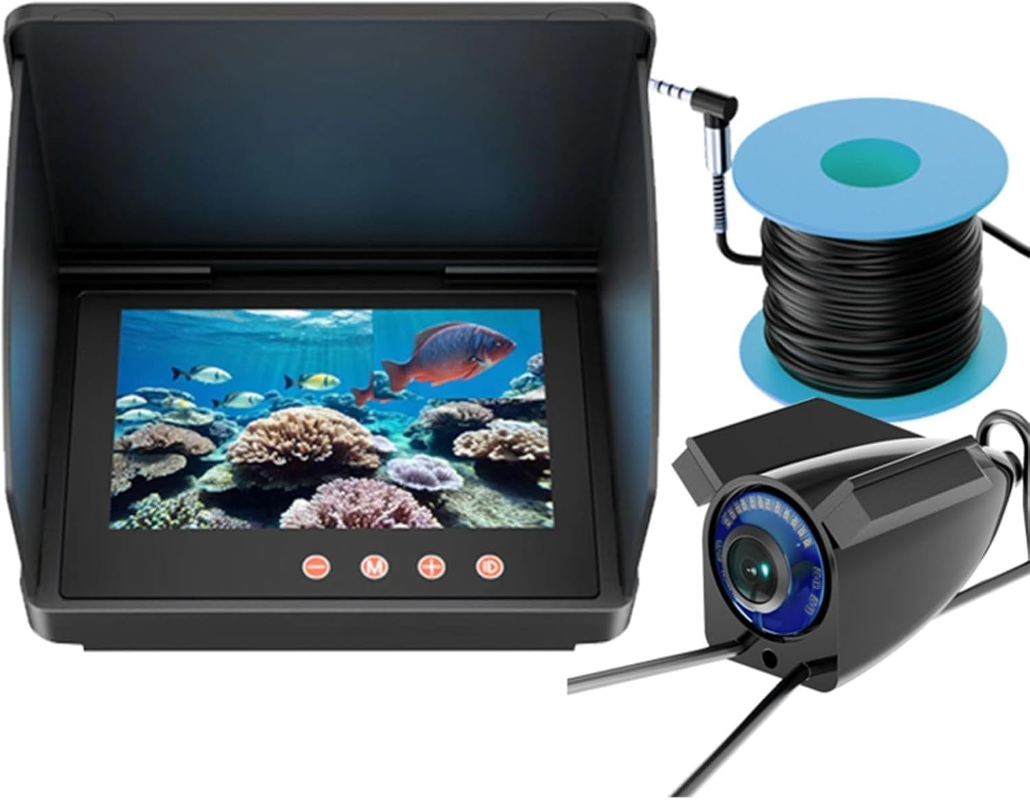 Ultra Clear Underwater Fish Finder, HD 4.3 Screen