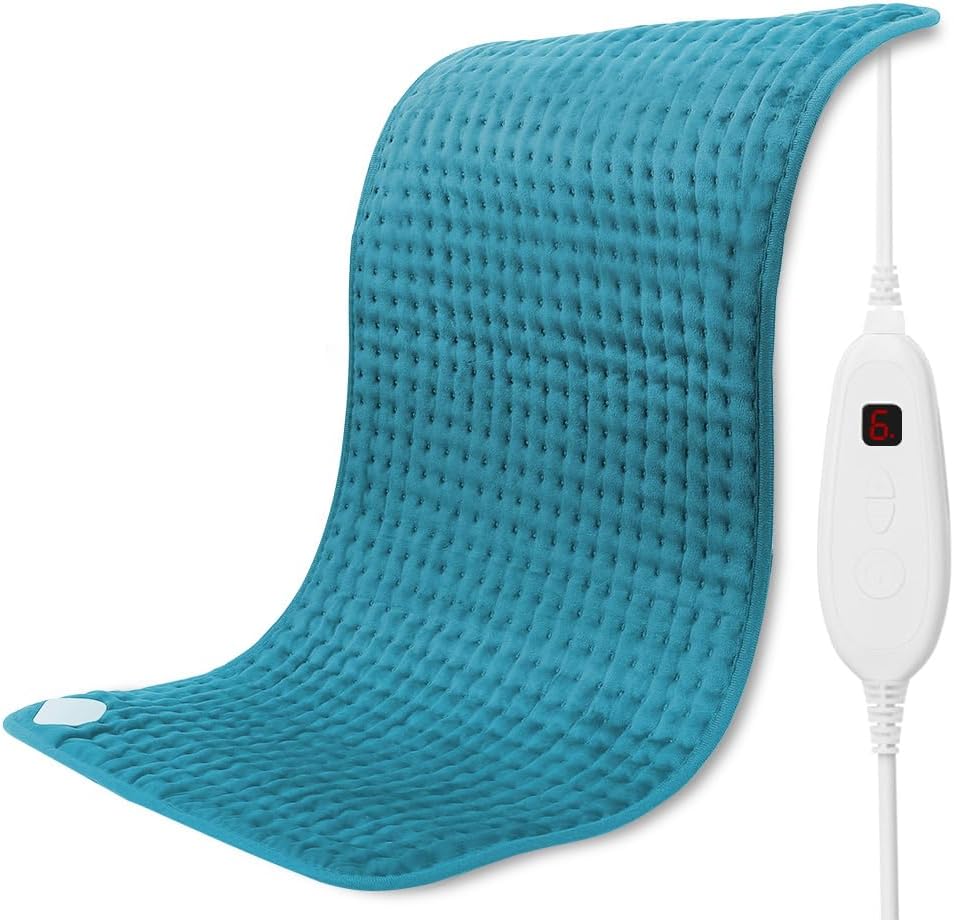 DAILYLIFE Heating Pad for Back Pain Relief and Comfort