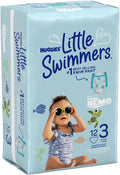 Disposable Swim Diapers Swimpants Size 3 Small - Reliable Pool Fit