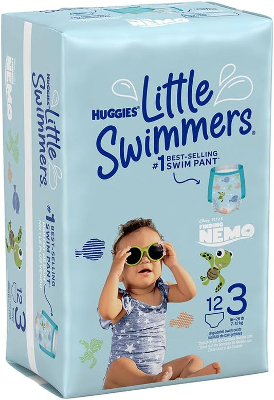 Huggies Little Swimmers: Size 3 Small, 12 Ct. - Swim Hassle-free!