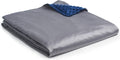 Cooling Rayon Bamboo + Velvet Dual-Sided Duvet for Weighted Blankets