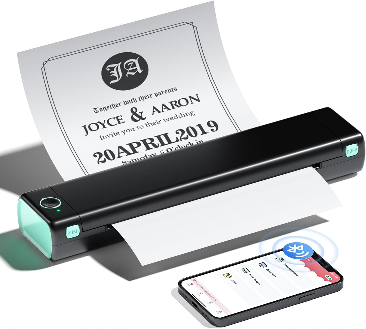 Phomemo M08F Pro Portable Printer - Print Anywhere!
