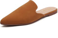Tliocow Mules for Women Flats Slip On Backless Pointed Toe - Easy