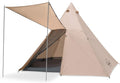 KAZOO 8-Person Waterproof Teepee Tent - Instant Setup!