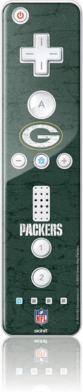 Skinit Decal Gaming Skin for Wii Remote Controller - Green Bay Packers