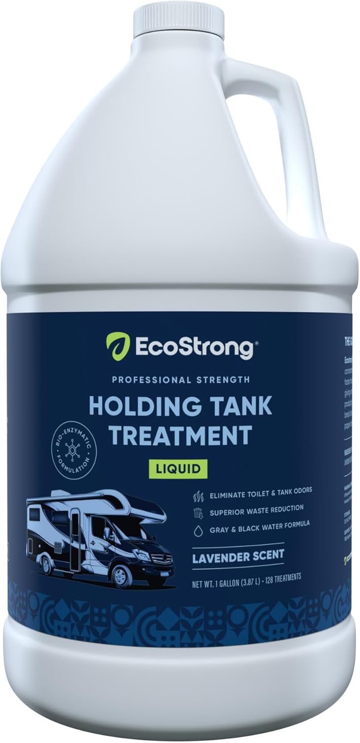 Eco Strong RV Toilet Treatment for Odor Elimination and Cleaning