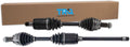 Front Driver and Passenger CV Axle Assembly Set for BMW xDrive Models