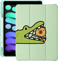 Cute Kawaii Capybara Crocodile iPad Case for 11in A16 / 10.9in 10th