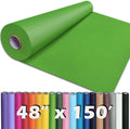 PerkHomy Medium Green Kraft Paper Roll 48 in x 150 ft - Durable Craft