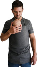 Hands-Free Dad Shirt Baby Carrier - Kangaroo Pouch Comfort
