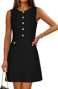 MEROKEETY Women Formal Work Mini Dress - Sleek Office Knit
