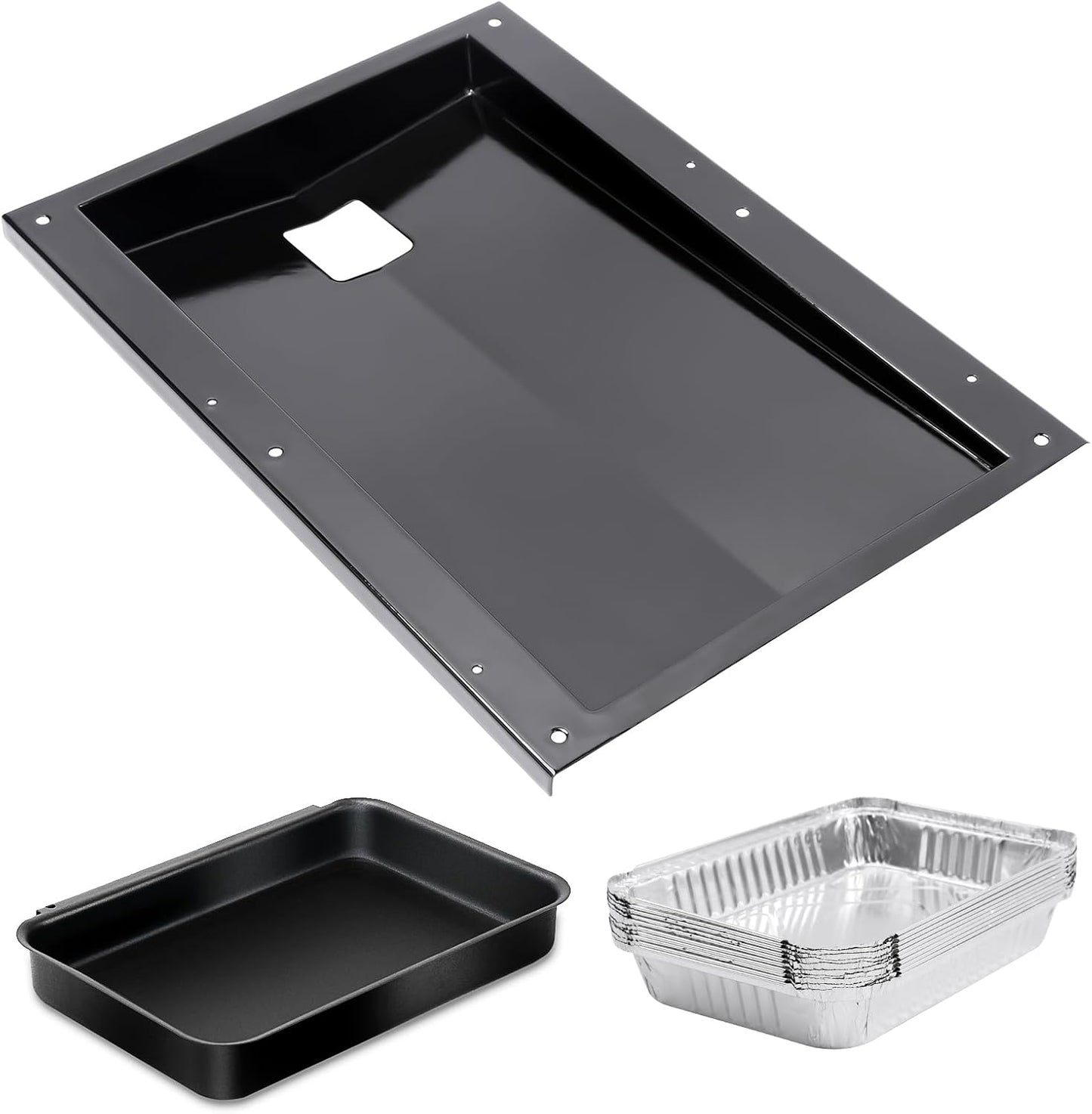 QuliMetal Grease Tray Replacement for Weber Spirit 300 Series