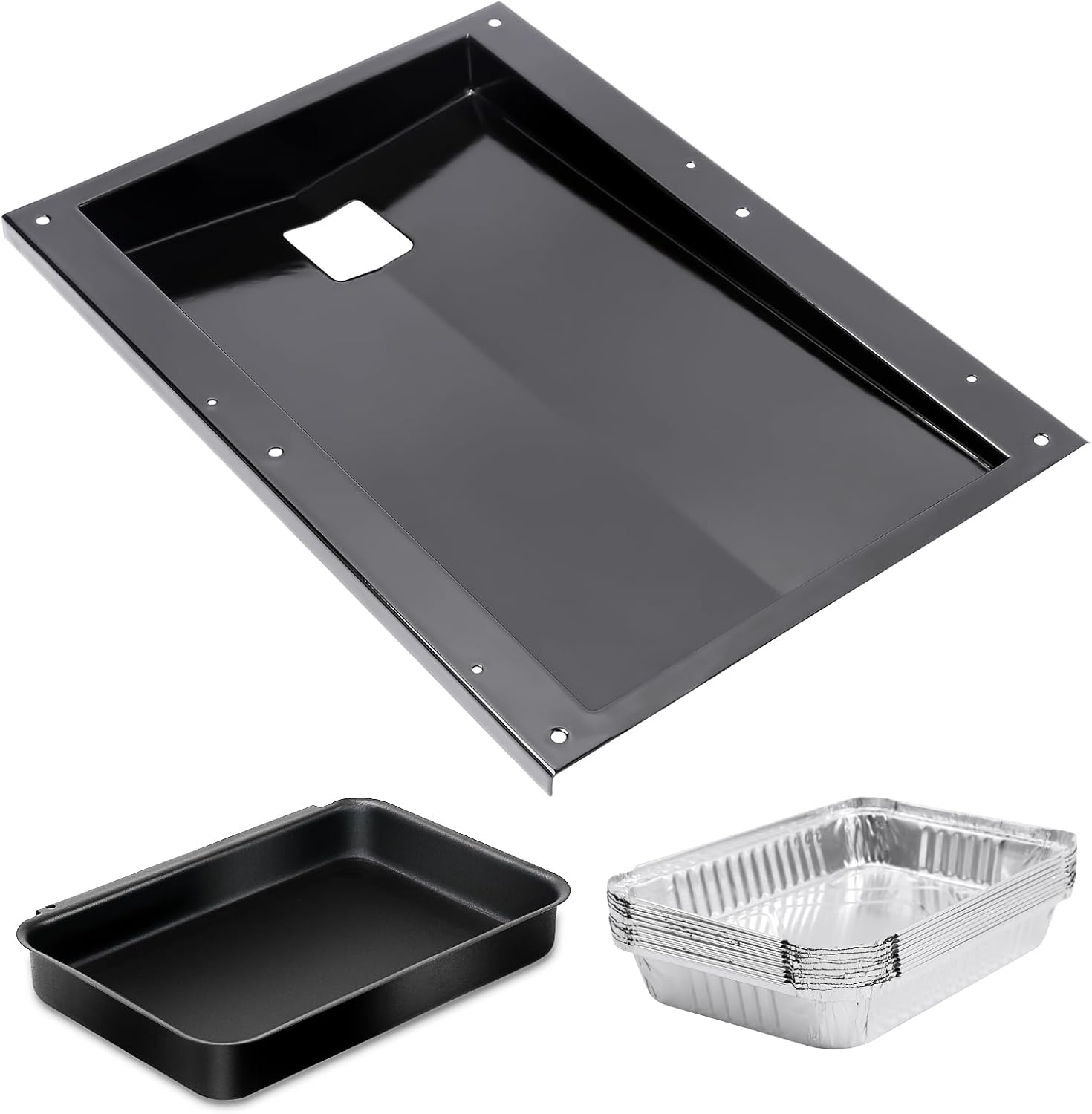 QuliMetal Grease Tray Replacement for Weber Spirit 300 Series