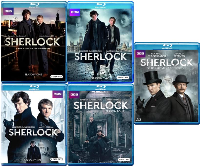 Sherlock: The Complete BBC Series on Blu-ray - All Seasons