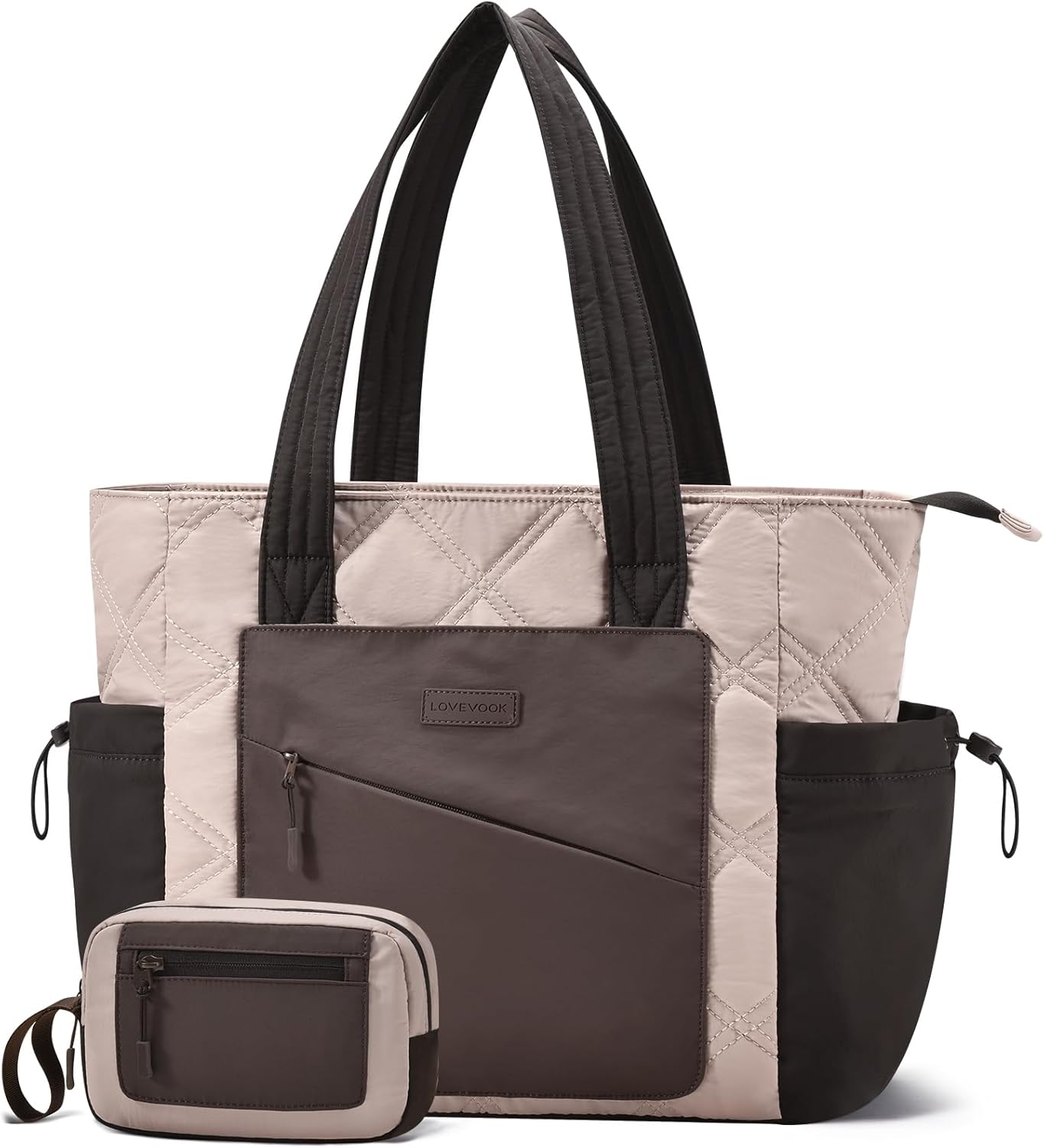 LOVEVOOK Tote Bag for Women: Stylish Puffer Work Bag