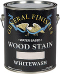 General Finishes Water Based Wood Stain 1 Gallon Whitewash - Durable