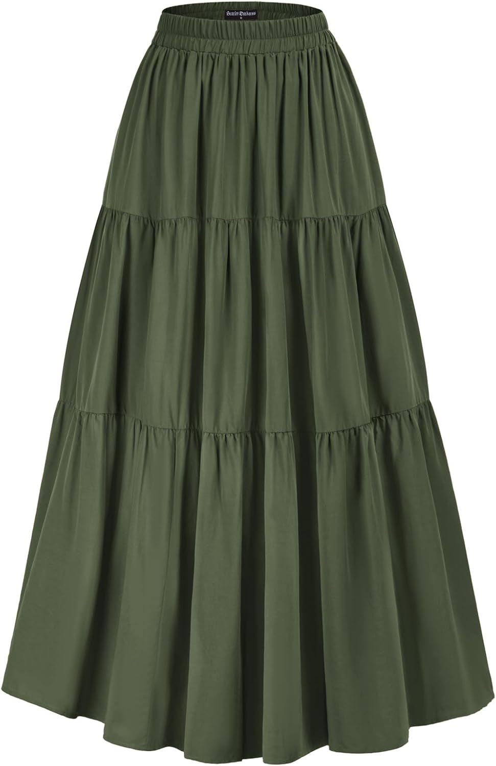 Scarlet Darkness Maxi Long Skirts for Women with Pockets