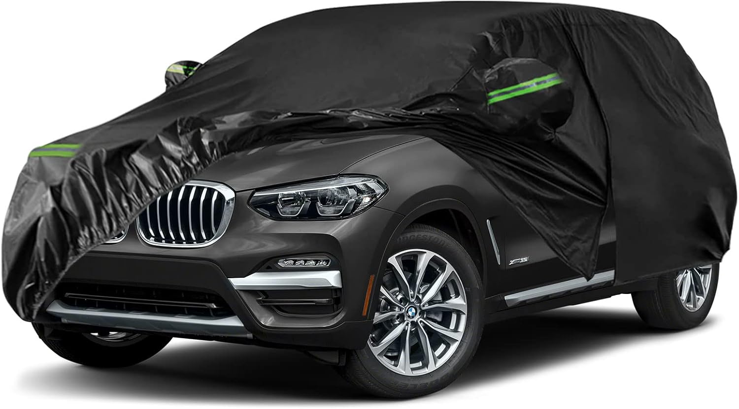 Waterproof Car Cover for BMW X3/X3 M 2011-2024 with Reflective Strips