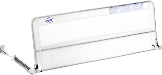 Regalo Hideaway 54-Inch Extra Long Bed Rail Guard for Safety