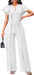 Elegant Jumpsuits for Women Long Straight Pants - Dressy & Business