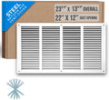 Fits 22x12 Duct Opening Steel Return Air Grille for HVAC
