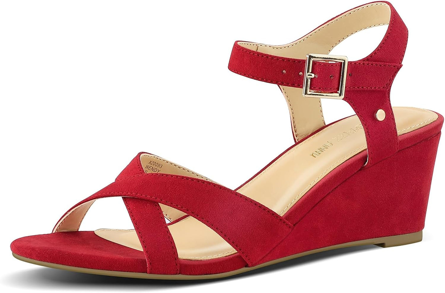 Wendy Low Wedge Sandals for Women - Casual Summer Style