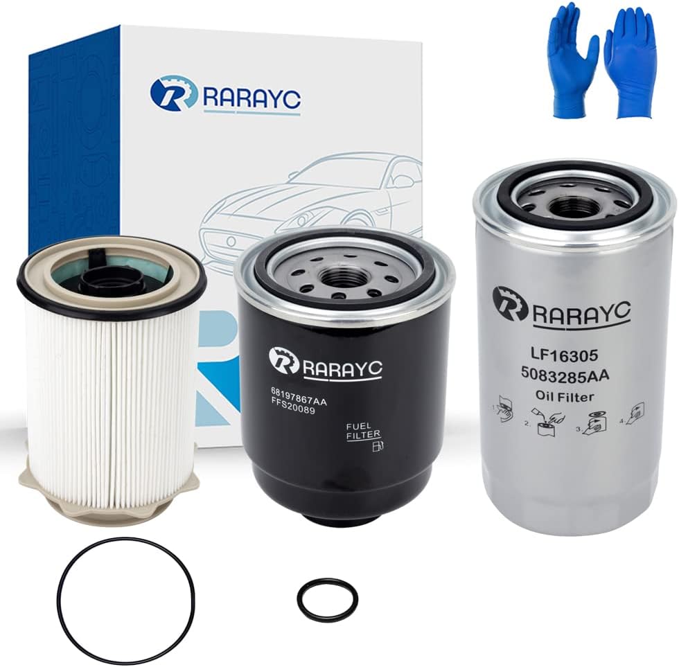 Upgrade 6.7L Cummins Fuel Filter Water Separator Set for Dodge