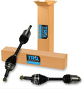 TRQ Front Driver and Passenger CV Axle Shaft Assembly - Direct Fit