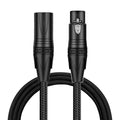 Premium XLR to XLR Cable 50 ft Noise-Canceling Cable - Kevlar