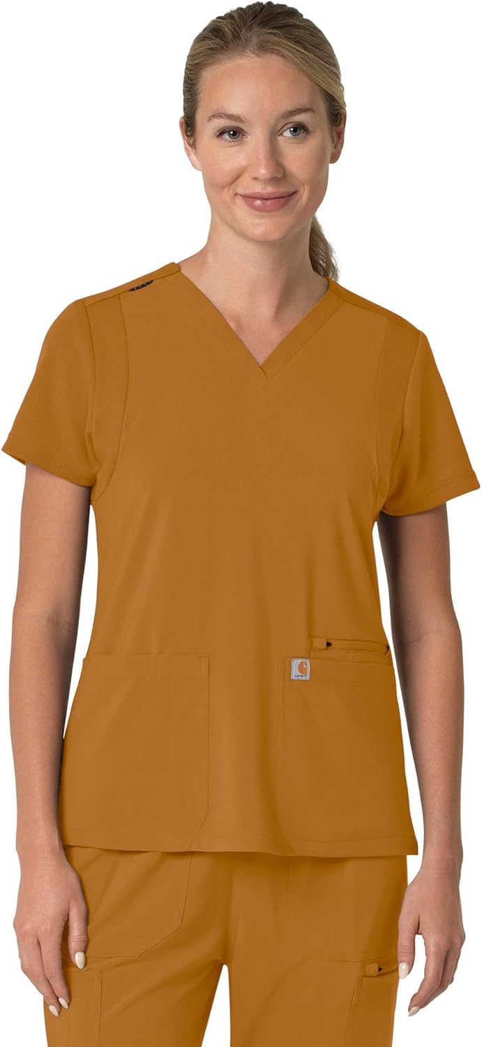 Carhartt Scrubs Women's Force Cross-Flex Modern Fit Panels