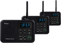 Wuloo Intercoms Wireless for Home 1 Mile Range - 3 Station Kit