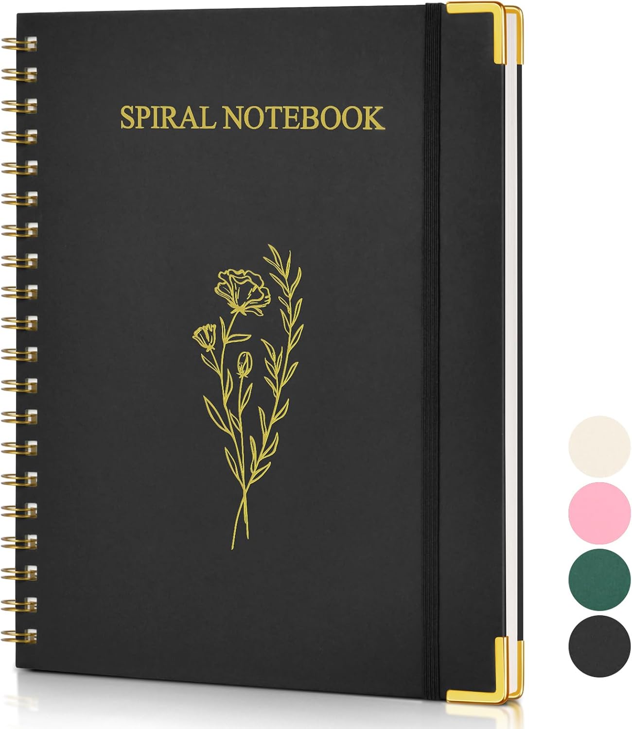 Chic 10.5x8.5 Spiral Notebook, 100 GSM Paper
