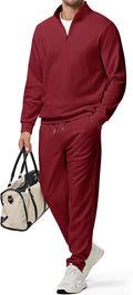 JMIERR 2025 Men's Autumn Tracksuit Set for Fashionable Comfort