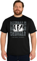Zubaz NFL Men's Team Graphic T-Shirt - Bold Team Style like