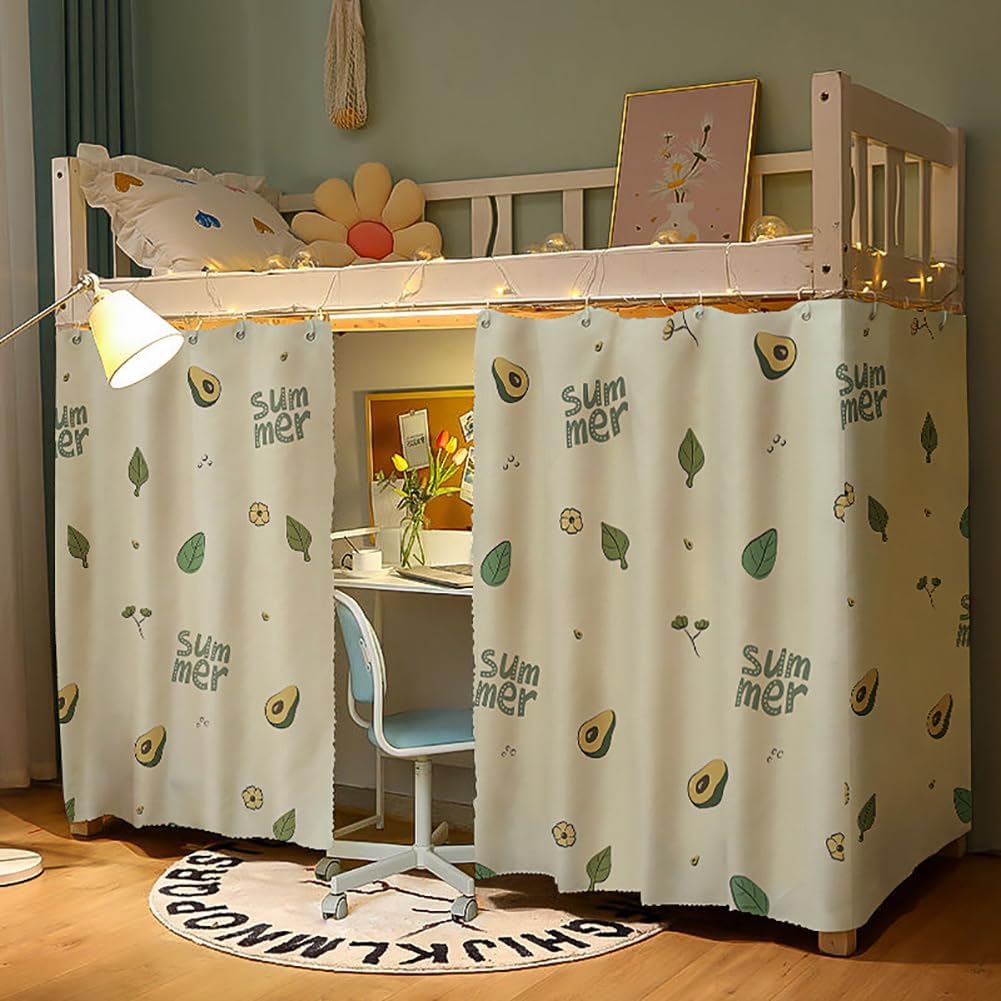 Blackout Bunk Bed Curtains by HAOZAIKEJI