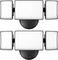 Olafus 60W Outdoor Flood Lights 2 Pack - Bright Switch Controlled LED