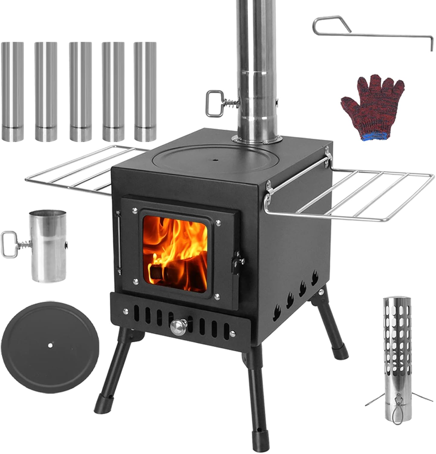 XDCFLA Camping Stove: Portable & Safe Heating